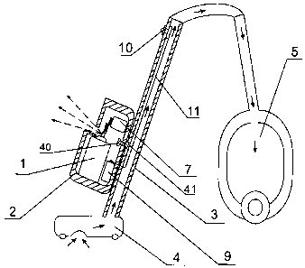 A single figure which represents the drawing illustrating the invention.